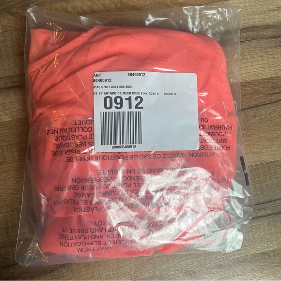 Anthropologie One Shoulder Mesh Mini Dress - Picture 4 of 6